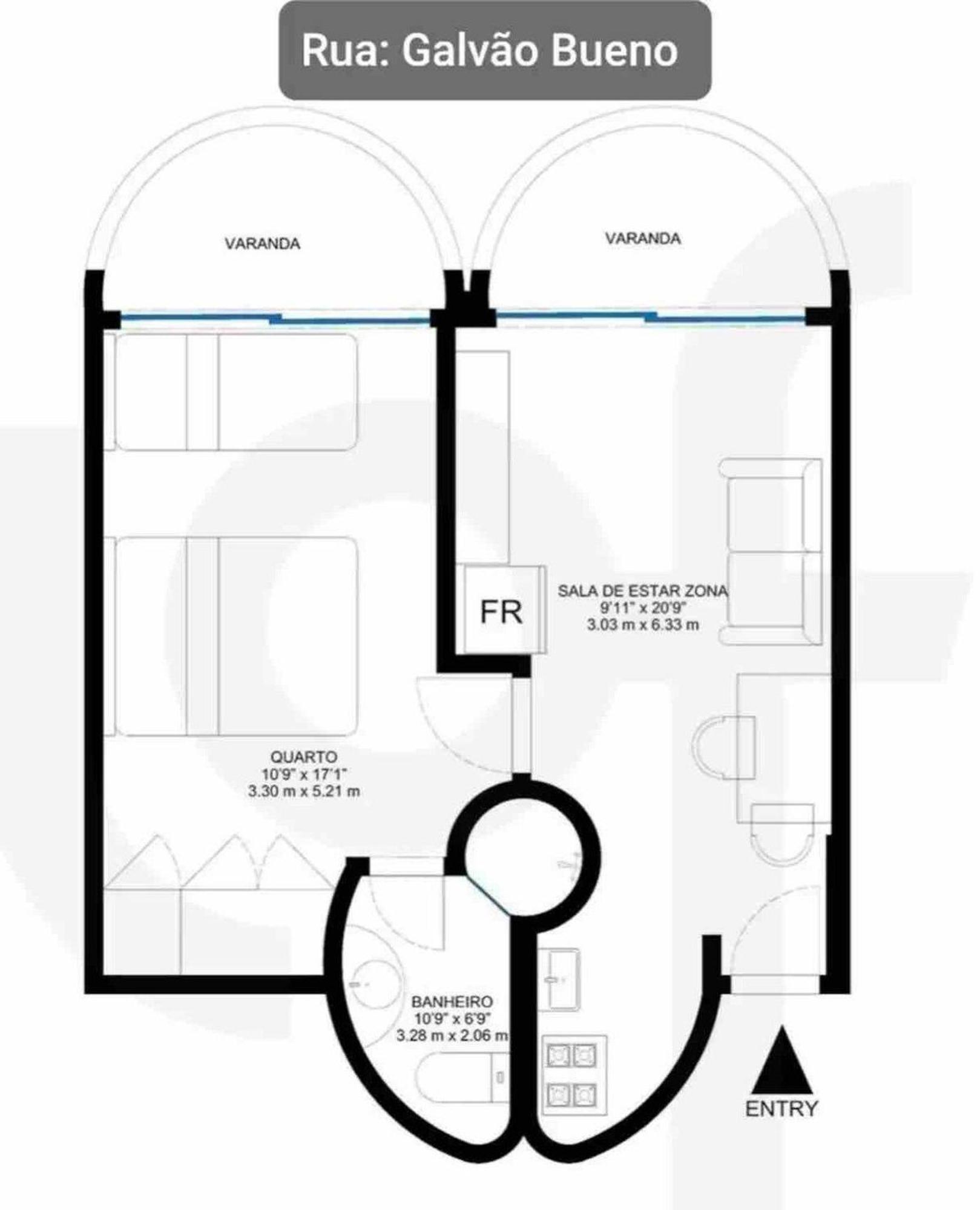 Apartment Lindo Flat Na Liberdade - Sp *
